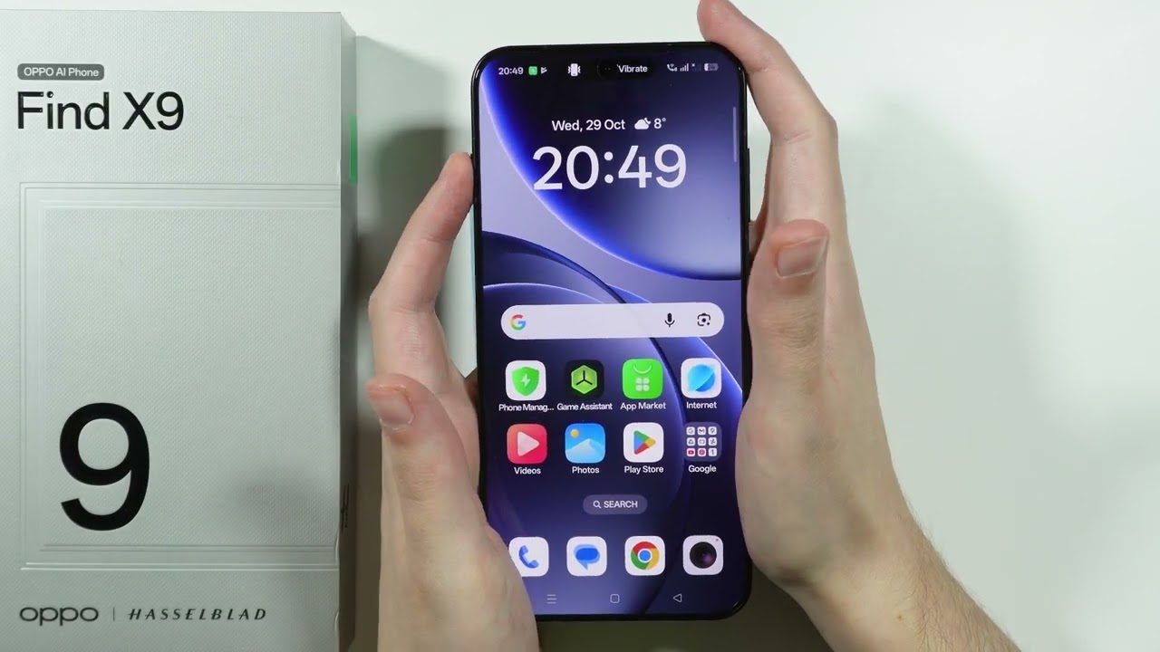 OPPO Find X9/X9 Pro: как отключить звук с помощью Snap Key