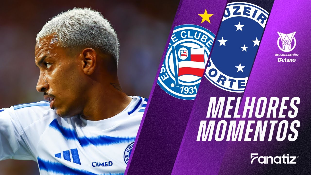 Bahia 1x2 Cruzeiro | Melhores Momentos | #Brasileirão2025