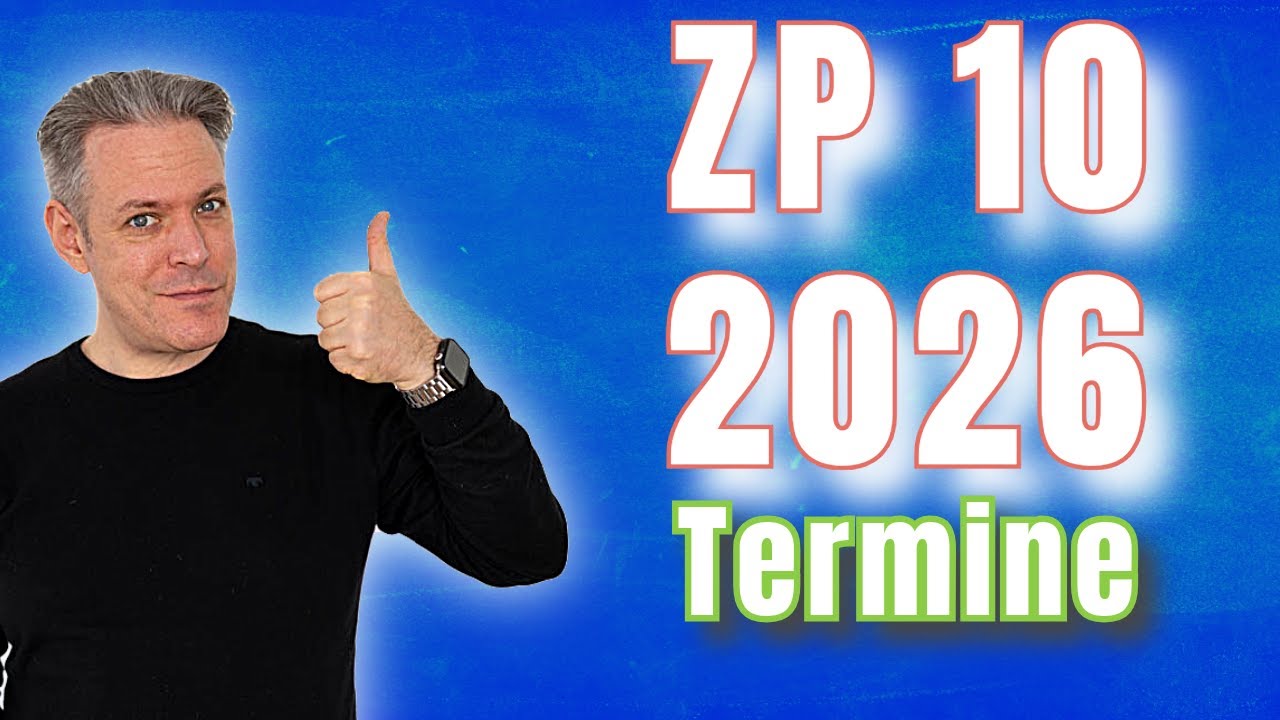 Das sind die ZP 10 Termine 2026 (Schuljahr 2025/26) für NRW! #lernsnacks