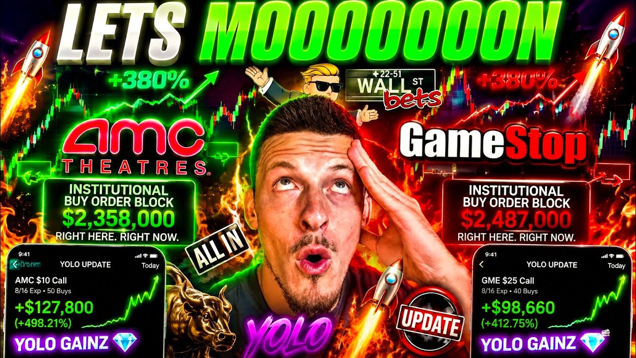 AMC GAMESTOP STOCK WATCH RIGHT NOW!!!!! * URGENT *