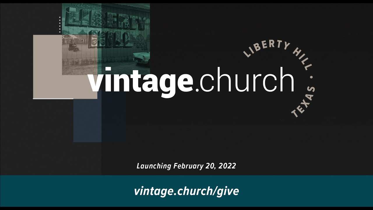 Vintage Church Liberty Hill Giving Update