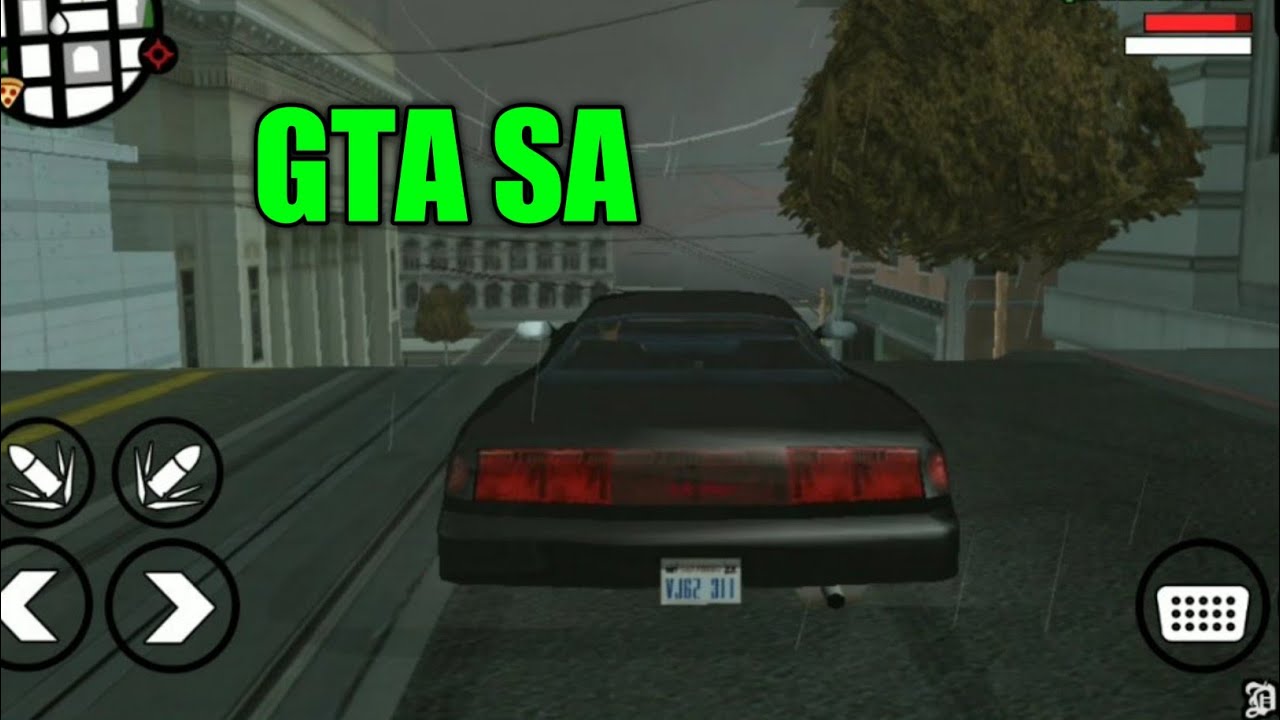 GTA SA cj driving car faster | new GTA SA series part 1