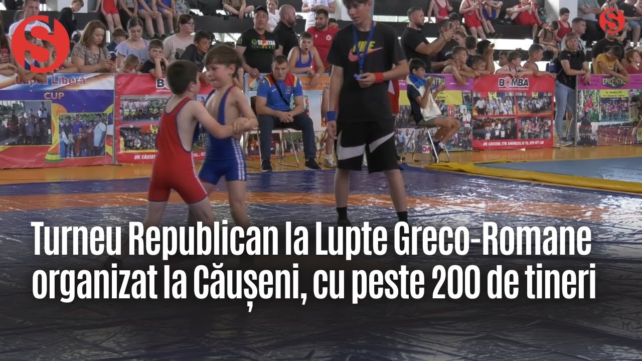 Turneu Republican la Lupte Greco-Romane organizat la Căușeni, cu peste 200 de tineri