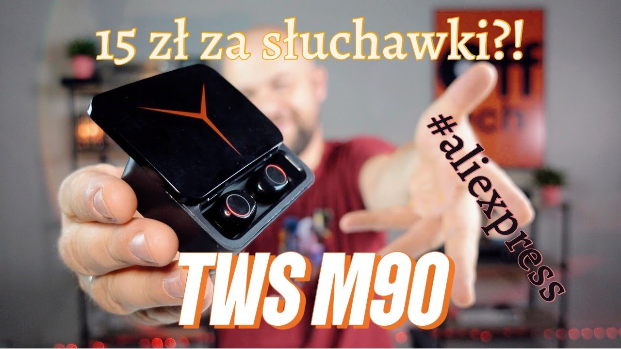 TWS M90: słuchawki jak Lenovo, a dźwięk jak ... (TEST)!