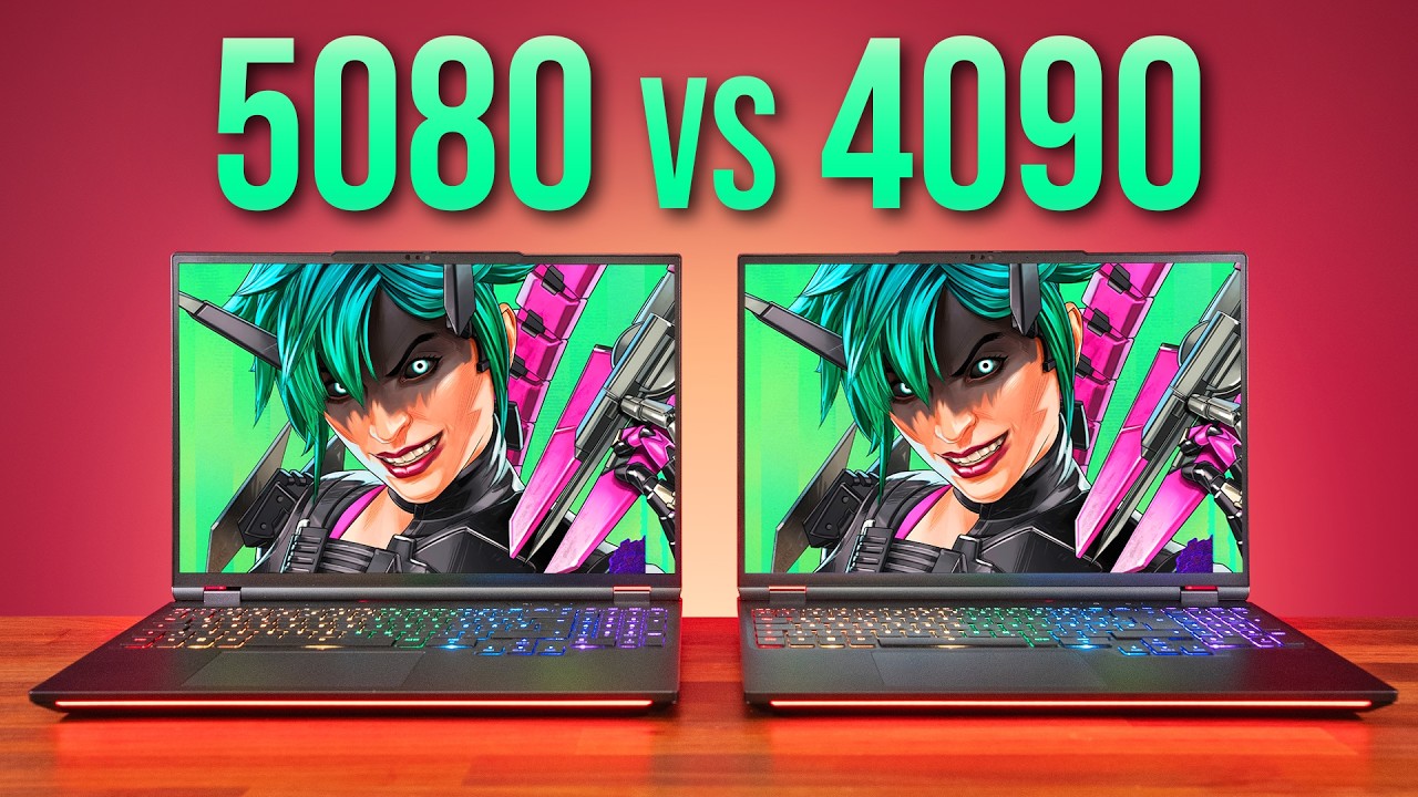 RTX 5080 vs RTX 4090 Laptop - 25 Games at 4K, 1440p & 1080p!