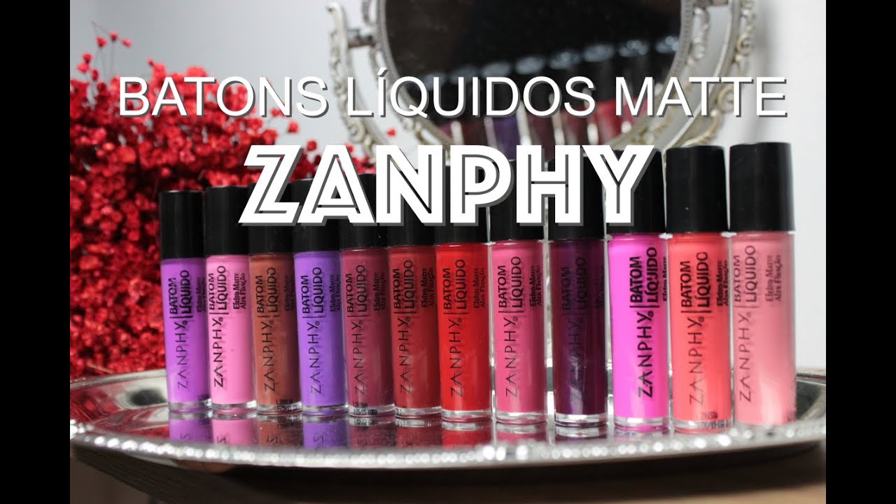 BATONS LÍQUIDOS MATTE *Zanphy*
