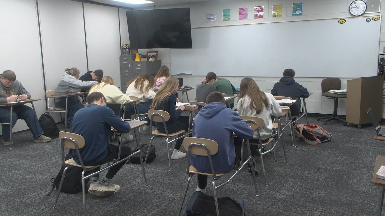 Kingsley-Pierson students return to school building after water damage