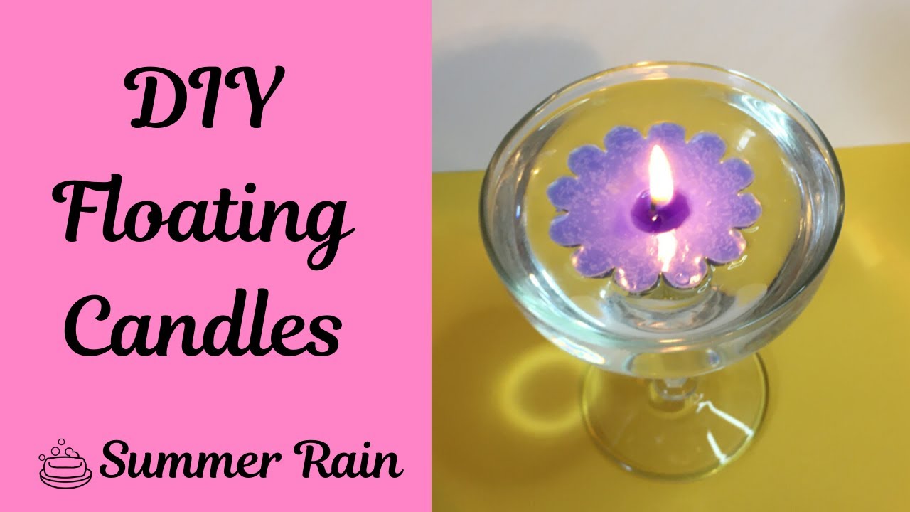 Candle Making How To Make Floating Candles (includes recipe)