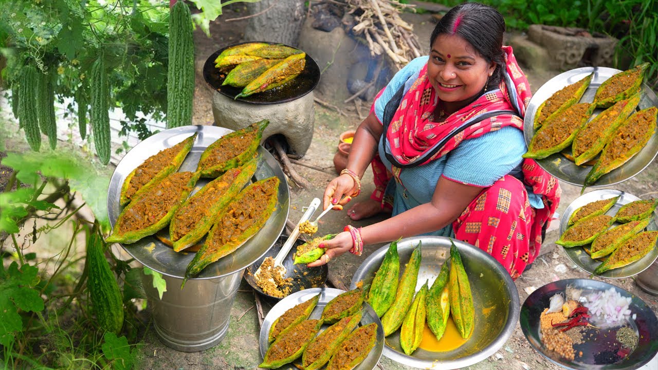 करेले का भरवा सिर्फ एक चीज डाले करेला नही लगेगा कड़वा-करेले का भरवा बनाने की रेसिपी Karele Ka bharva