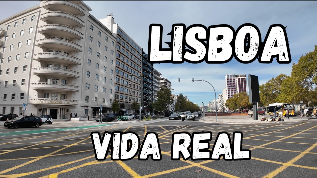 Uma Rua Feita para Milionários Caminhada em LISBOA 🇵🇹 | Passeio à pé 4K