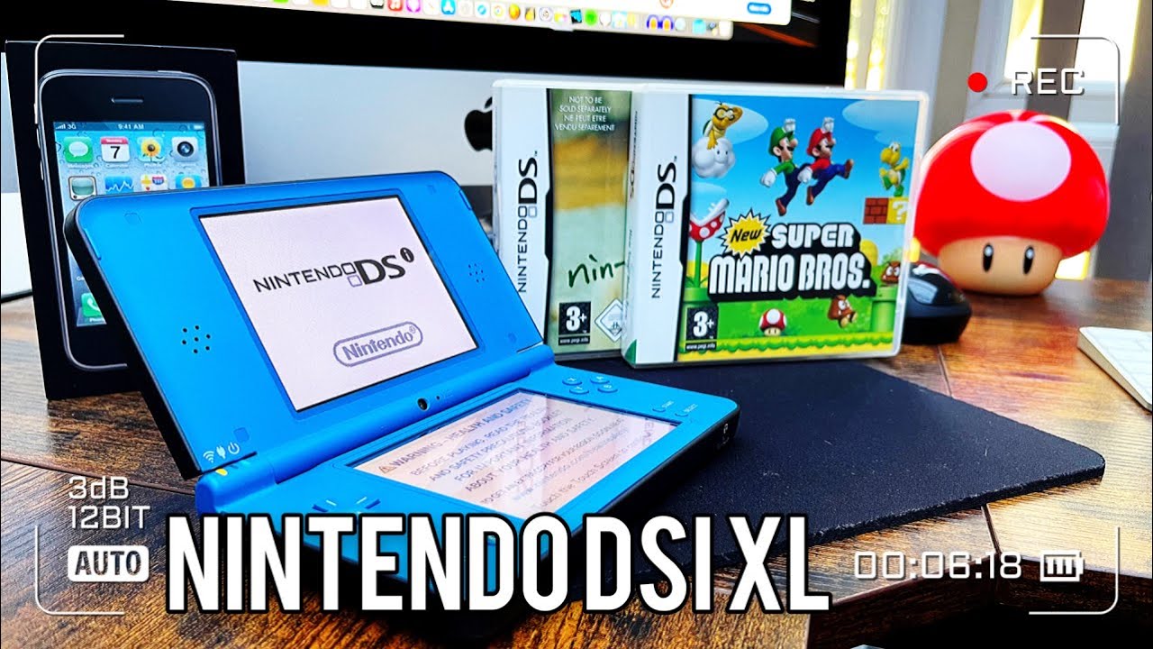 Nintendo DSi XL Midnight Blue in 2024!