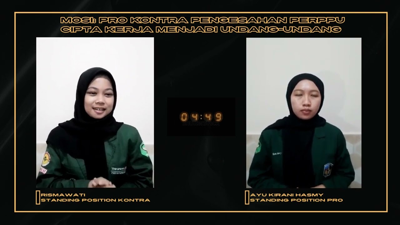 [Lomba Debat Gebyar] 3- Universitas Muslim Indonesia - Tim C