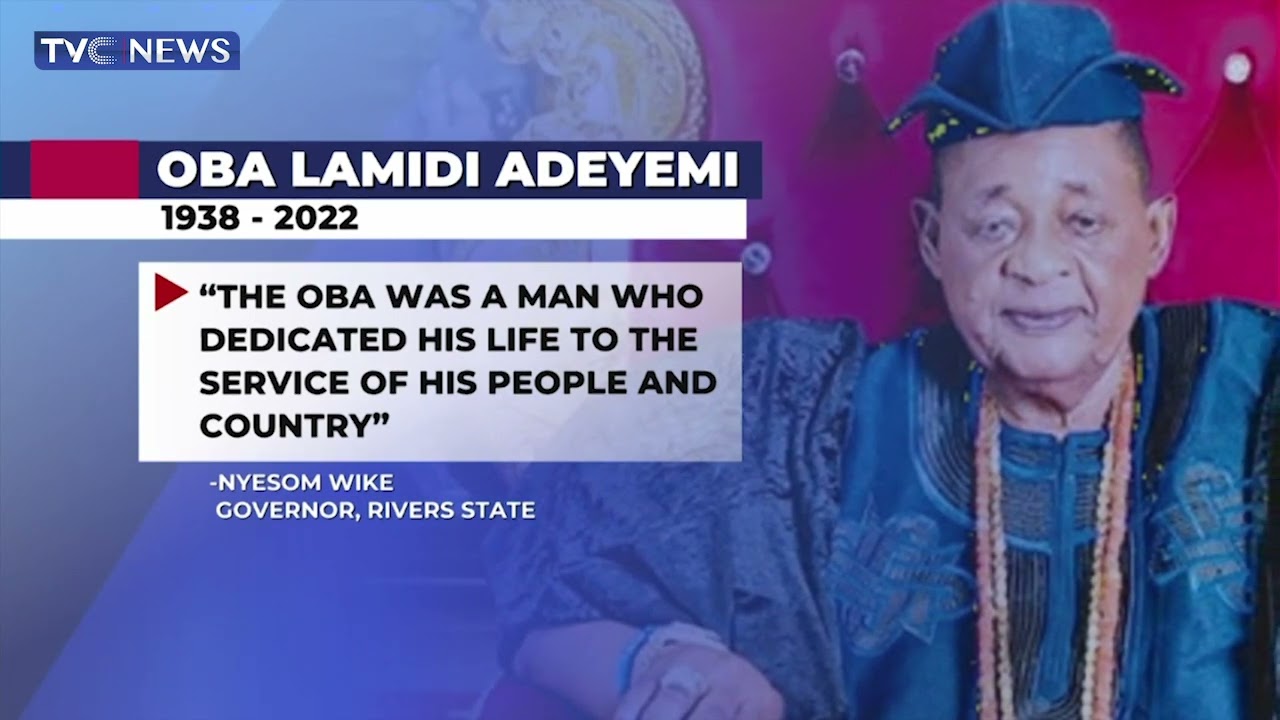 Asiwaju Bola Tinubu Mourns Passing of Alaafin of Oyo, Oba Lamidi Adeyemi III
