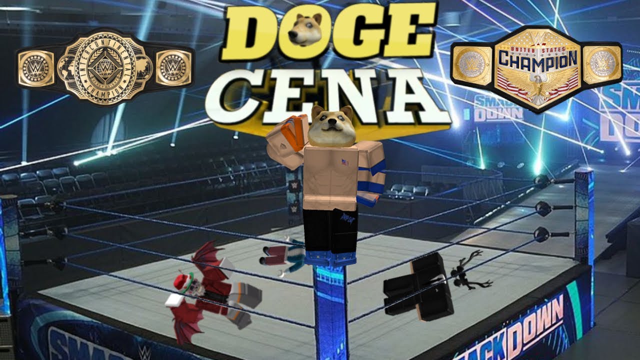 Doge Cena UNLEASHED in Roblox WWE
