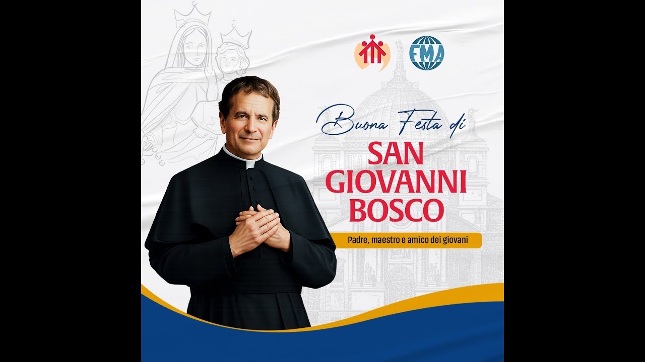 Festa di Don Bosco 2026 - Il Rettor Maggiore parla ai giovani del Movimento Giovanile Salesiano