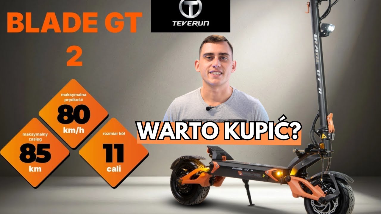 Teverun Blade GT II 60v26Ah ⚡ 5400W 🚀 85 KM/H | WRAŻENIA