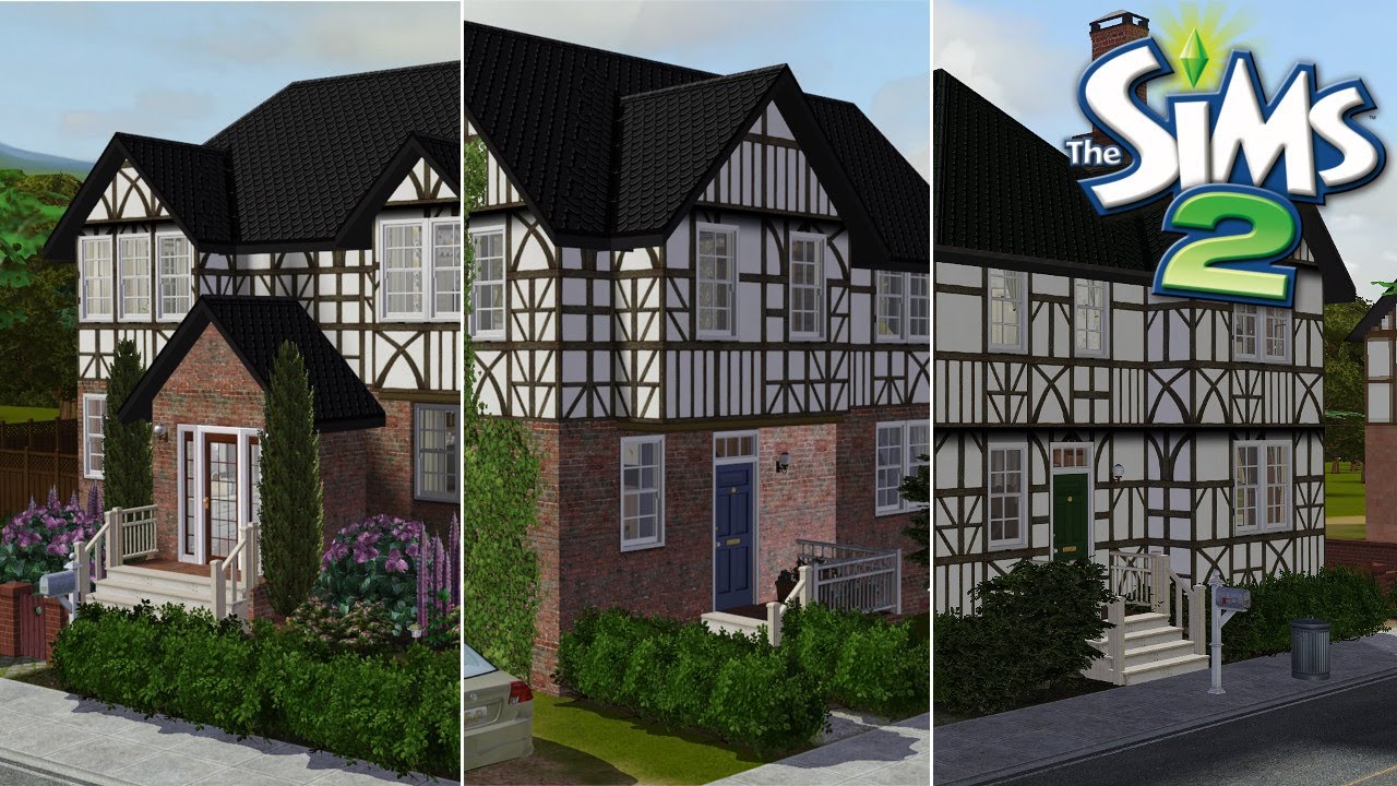 Veronaville Speed Build | Three Thrifty Tudors | The Sims 2
