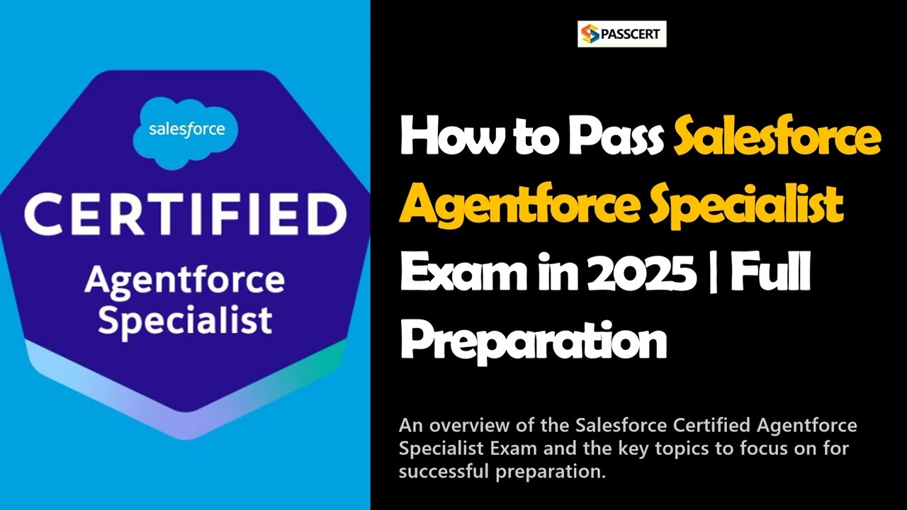 How to Pass Salesforce Agentforce Specialist Exam in 2026 | Full Preparation