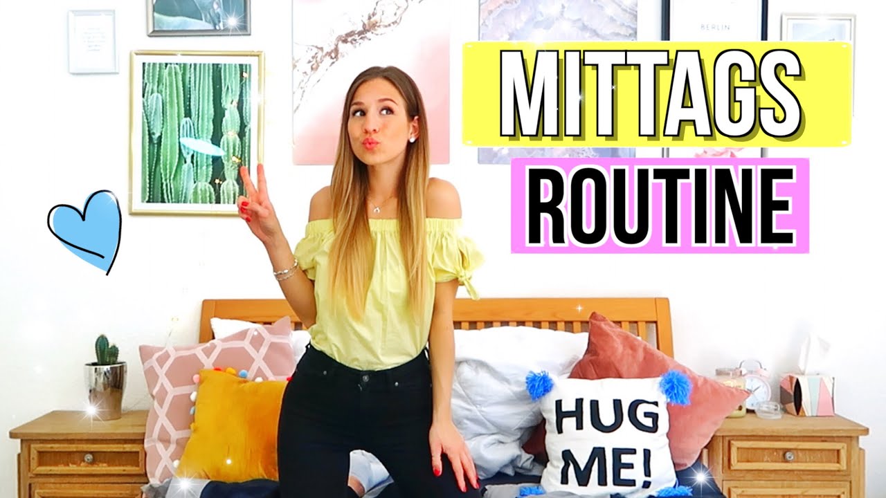 MITTAGS ROUTINE ✨meine Mittagsroutine Routine 2018 + Life Hacks / Cali Kessy