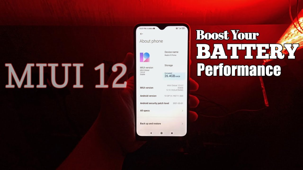 Enable MIUI 12 Battery booster | MIUI 12 Battery Drain FIX | Increase Battery Life in MIUI 12 ⚡⚡