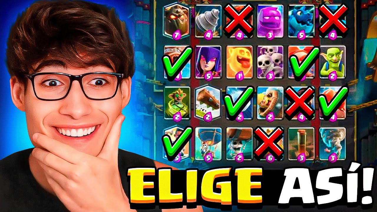 🧠ASÍ ES COMO ESCOGEN SUS CARTAS LOS JUGADORES PROFESIONALES EN EL TORNEO POR 15 000 GEMAS 💎