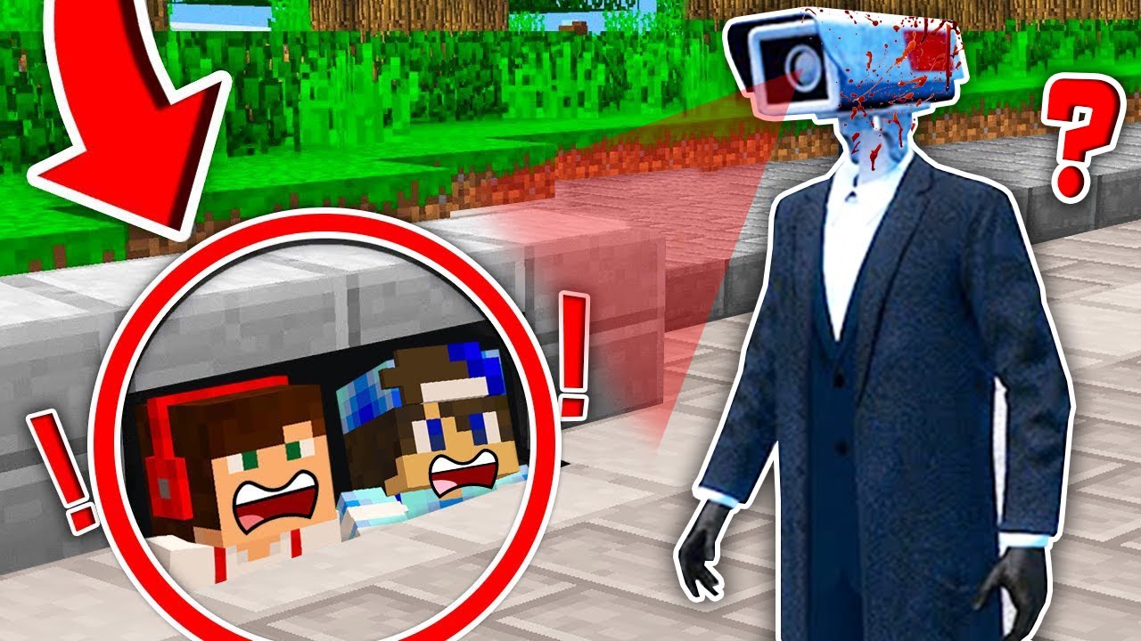 TAJNA KRYJÓWKA PRZED CAMERAMAN W MINECRAFT?! GPLAY & LAKI