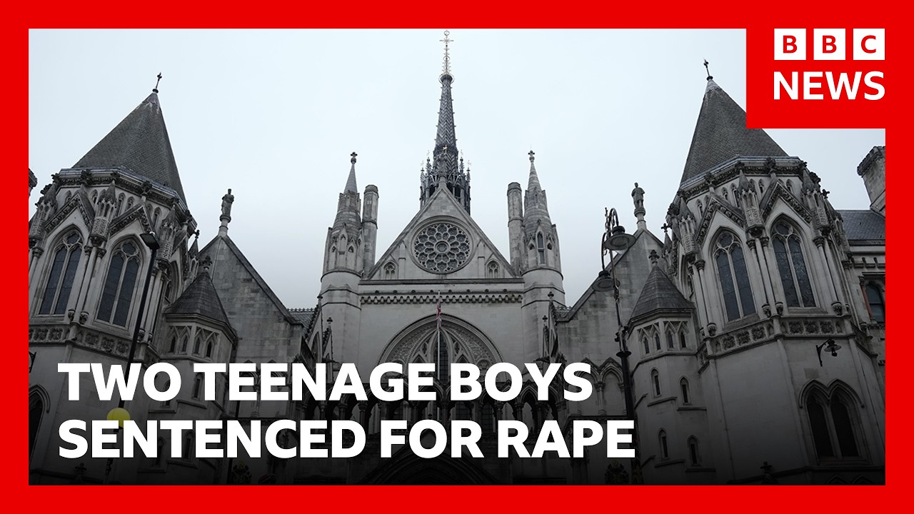 Two teenage boys who raped girls given four years' detention | BBC News