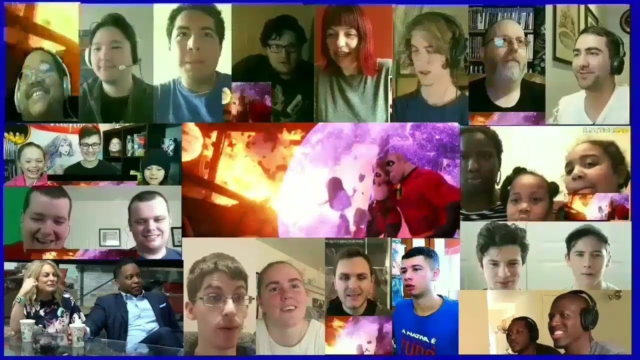 Incredibles 2 Official Trailer Reaction Mashup (Part 2)