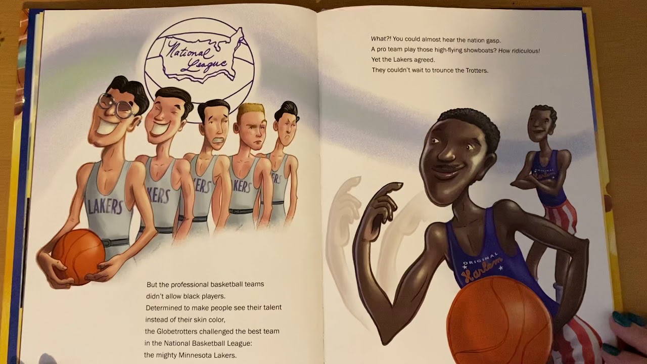 Swish! The Slam-Dunking, Alley-Ooping, High-Flying Harlem Globetrotters read aloud
