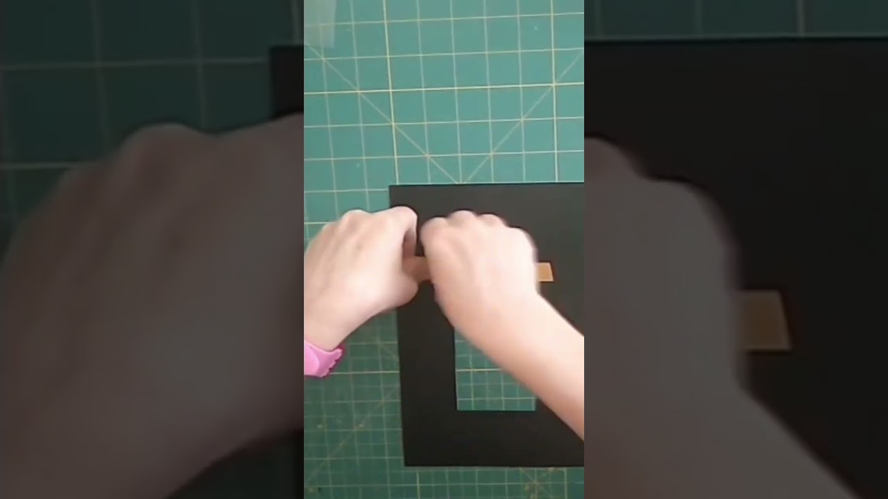 Biglietto da brividi - Tutorial 1 - Stefi64 #shorts