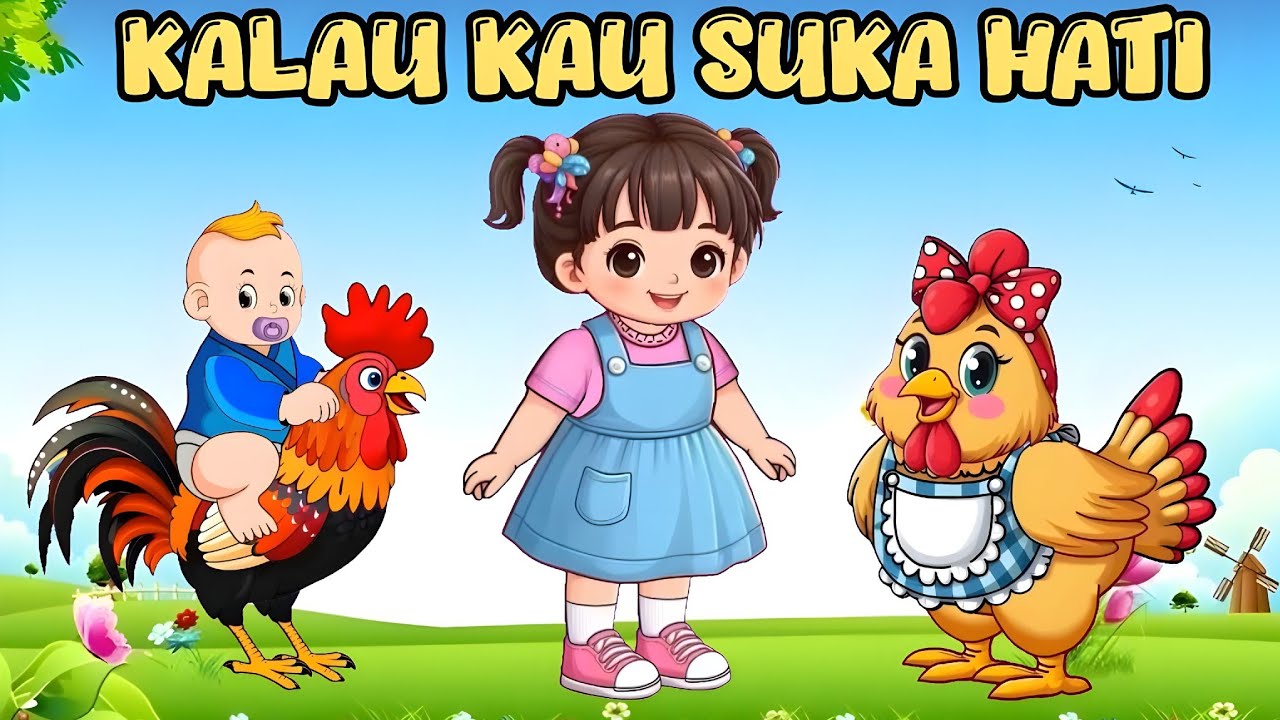 KALAU KAU SUKA HATI TEPUK TANGAN | Lagu Anak Anak | Lagu Anak Viral | Lagu Anak Indonesia Populer