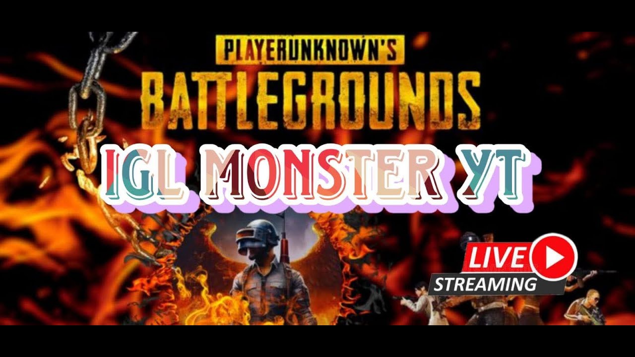 IGL MONSTER YT IS LIVE | BGMI LIVE STREAM | LETS GO FOR 1K SUBS #IGLMONSTERYT  #IGYT #SHARRANYT