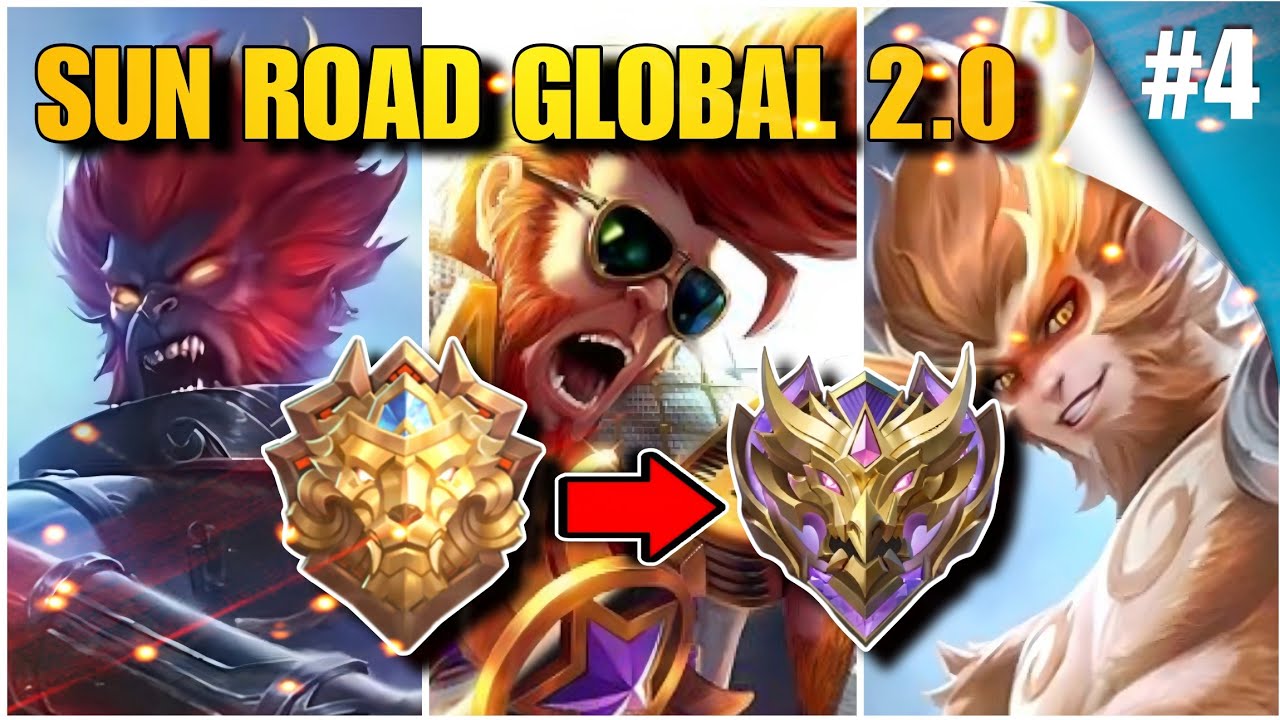 SUN ROAD GLOBAL 2.0 PARTE #4 CARRITOS PARA SALIR DE LEYENDA EN DIRECTO MLBB ESP