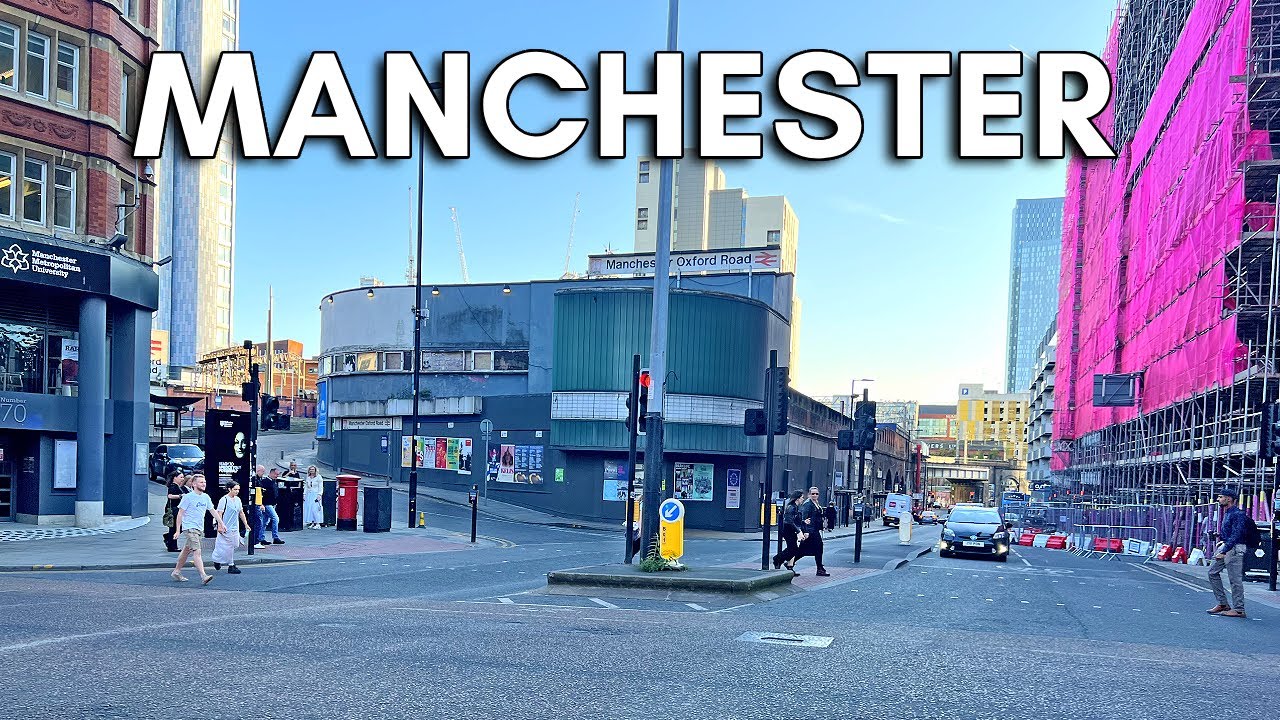 МАНЧЕСТЕР, СОЕДИНЕННОЕ КОРОЛЕВСТВО 🇬🇧 Экскурсия пешком по центру города