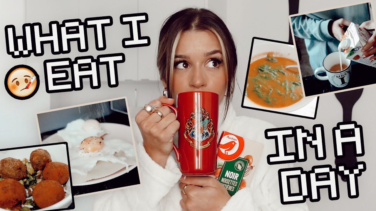 WHAT I EAT IN A DAY * quando estou doente * | Inês Rochinha