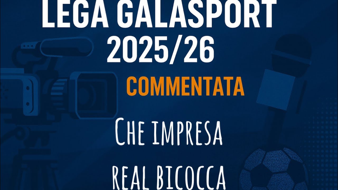 Lega GalaSport 25 /26 - Sborrange vs Real Bicocca - Over 30 serie C - undicesima giornata 