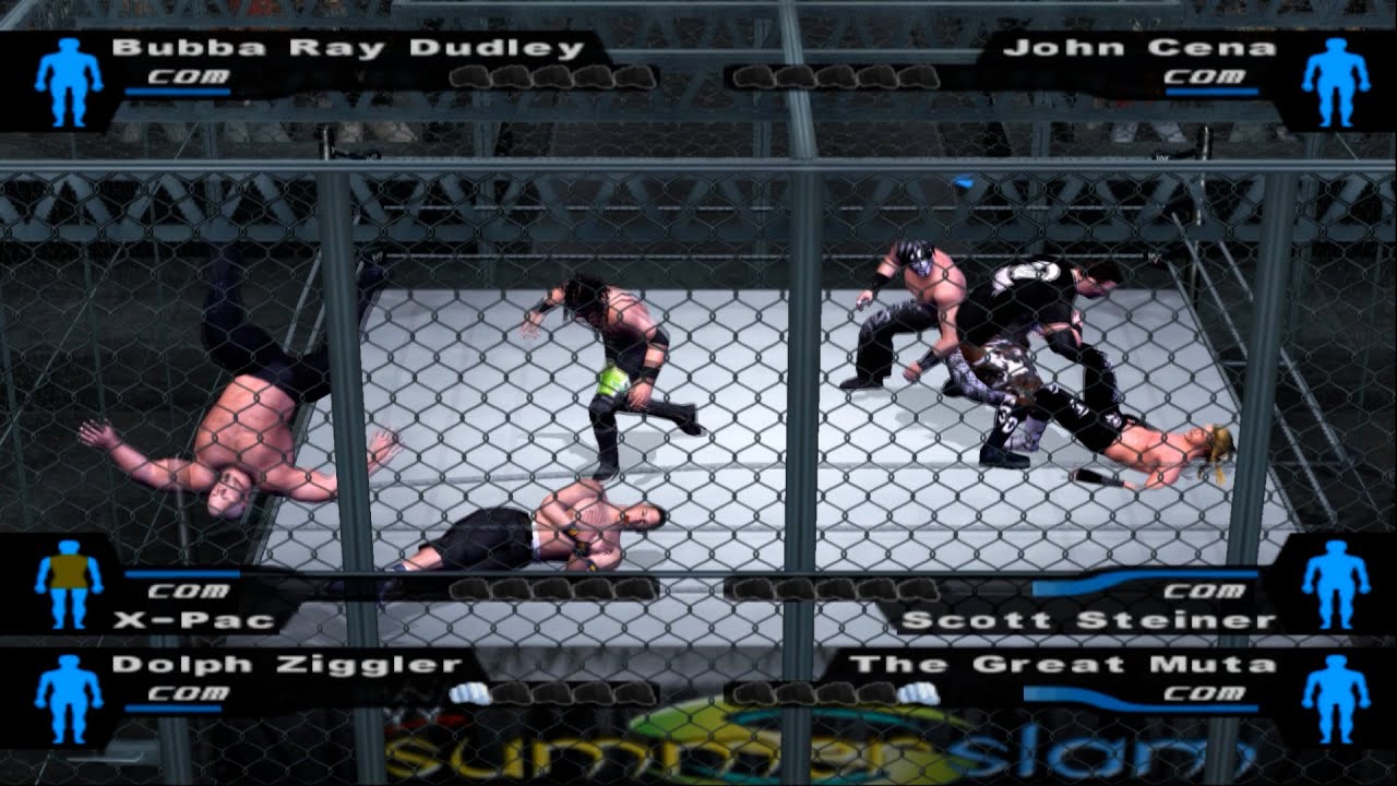 Hell in a Cell Armageddon Bubba Ray Vs Cena Vs X-Pac Vs Steiner Vs Ziggler Vs Great Muta HCTP 🔥🔥🔥