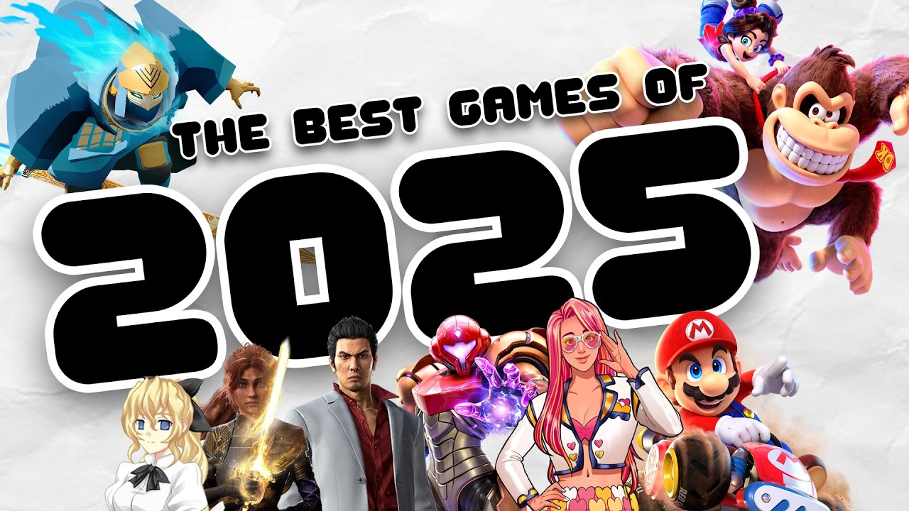 Back Log Banter's TOP 25 GAMES OF 2025