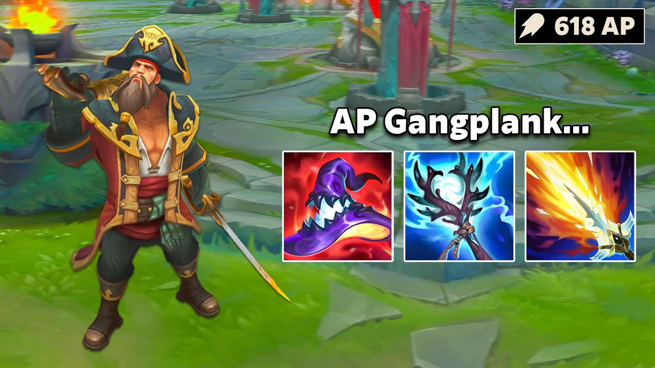 FULL AP GANGPLANK IS LOWKEY BROKEN