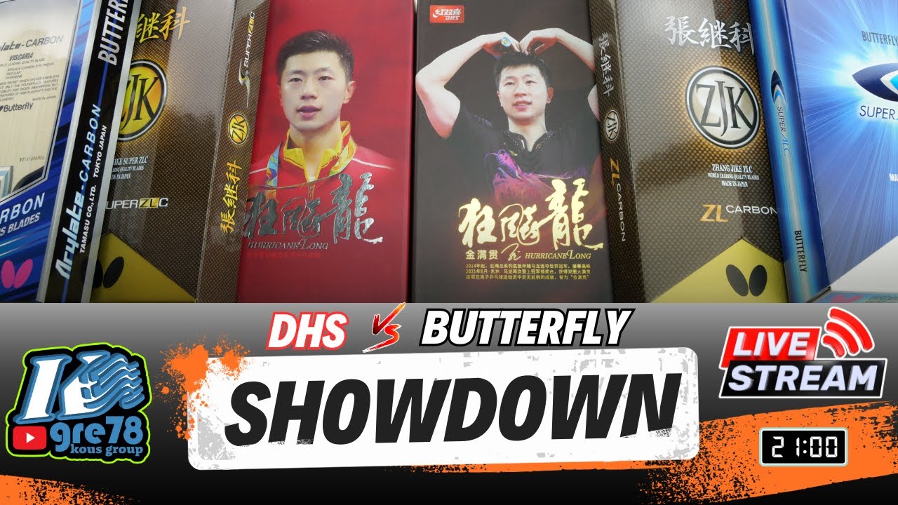 🔥 DHS or Butterfly? Ultimate Showdown of Table Tennis Blades! 🏓