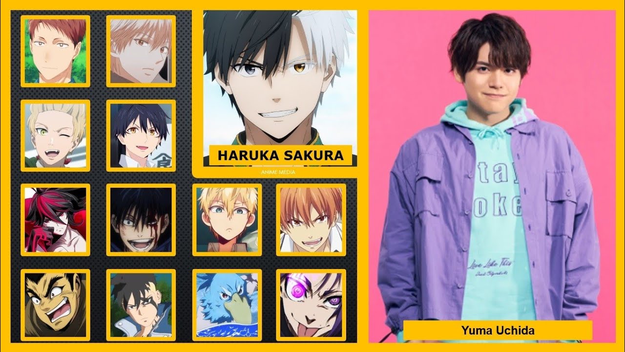 Wind Breaker Season 1 Japanese Voice Actors and their Characters #windbreaker #anime #seiyuu