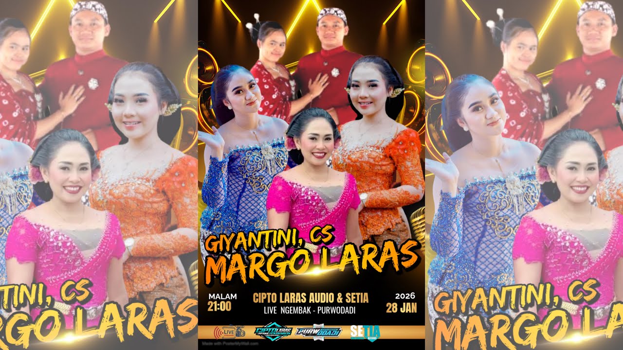 LIVE TAYUB GIYANTINI CS MARGO LARAS |CIPTO LARAS AUDIO | NGEMBAK, 28 JANUARI 2026