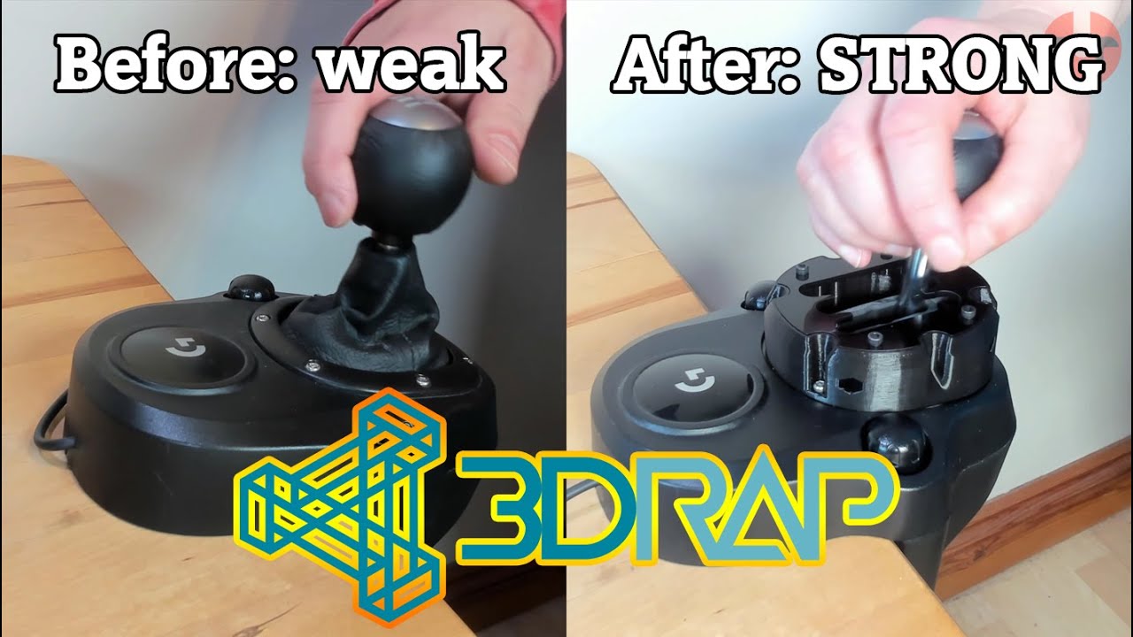 3DRAP Logitech MOD Cambio V3.5 [REVIEW] 🌟STRONGER and more REALISTIC feeling shifts!🌟