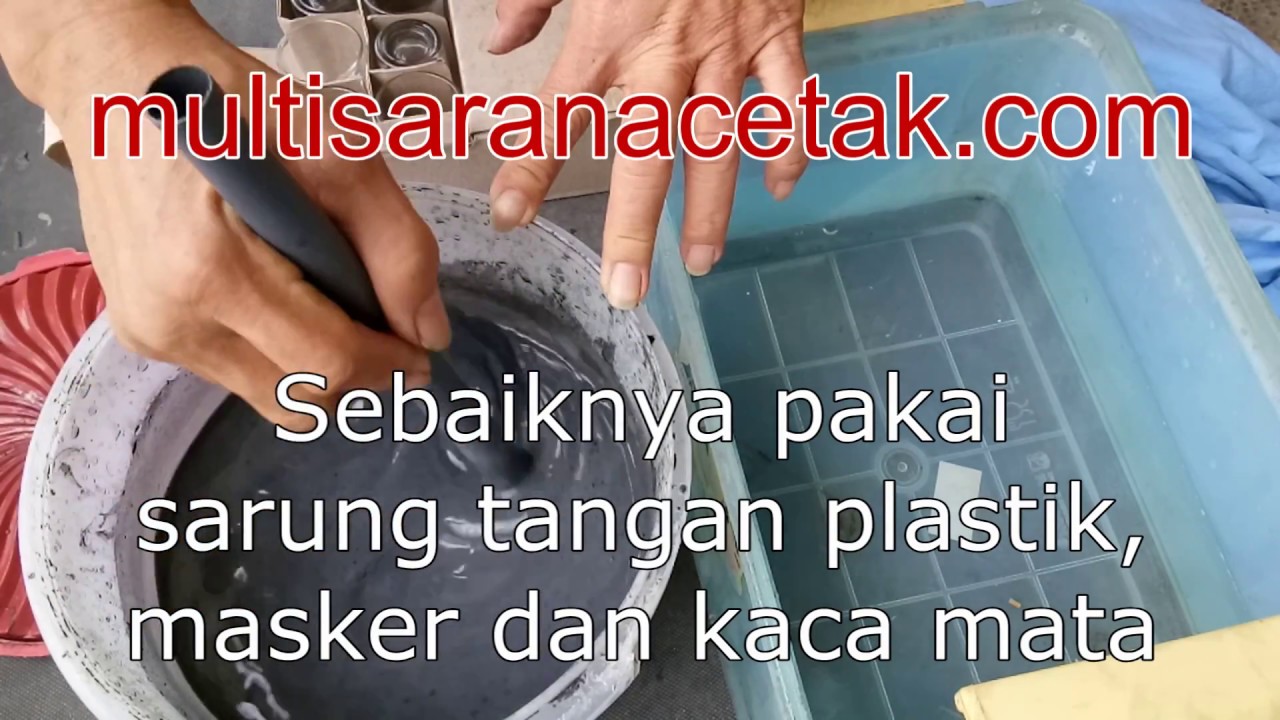 Cara membuat gelas / kaca berwarna