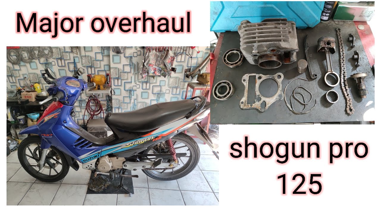 Suzuki Shogun Pro 125 Major overhaul!!!