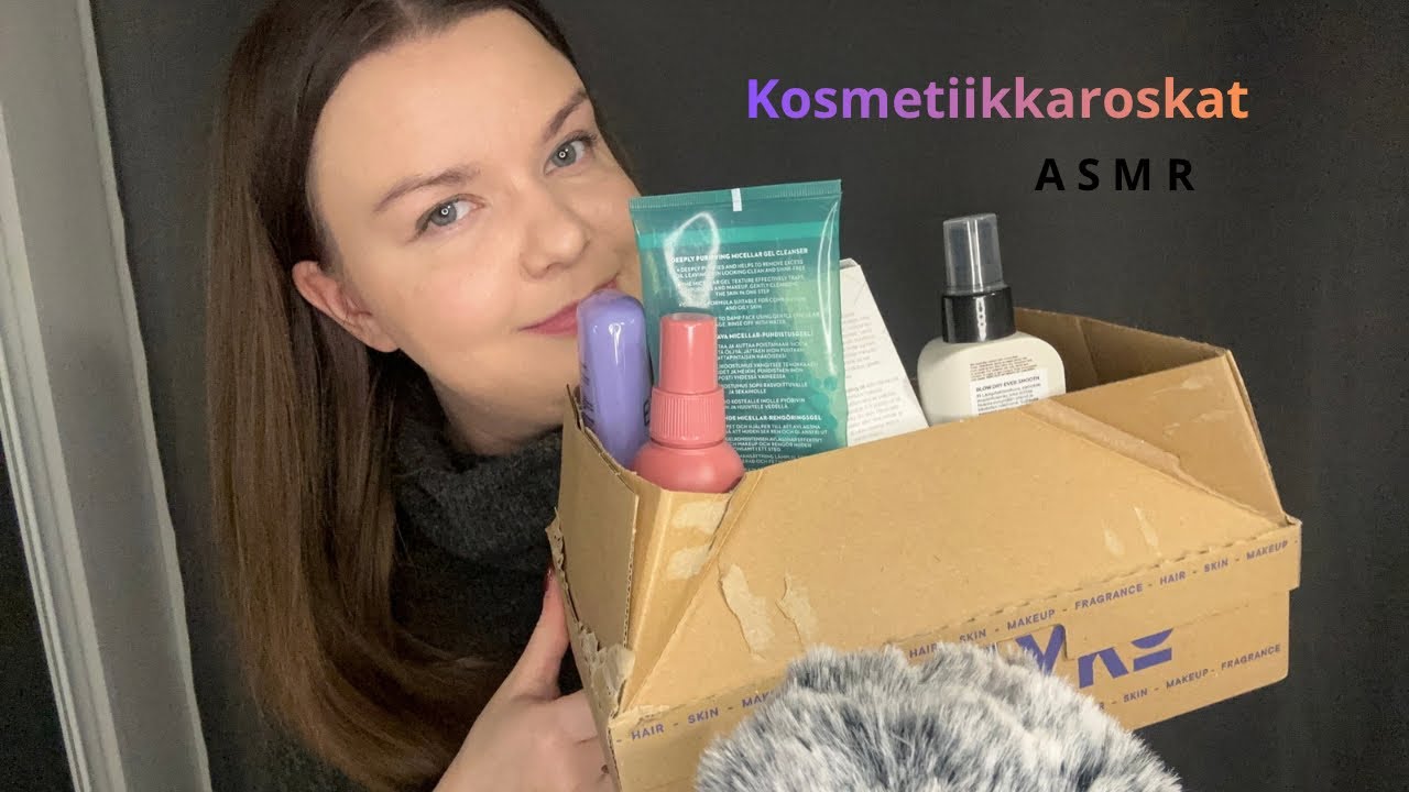 ASMR SUOMI 🧴 Kosmetiikkaroskat ja höpöttelyvideo