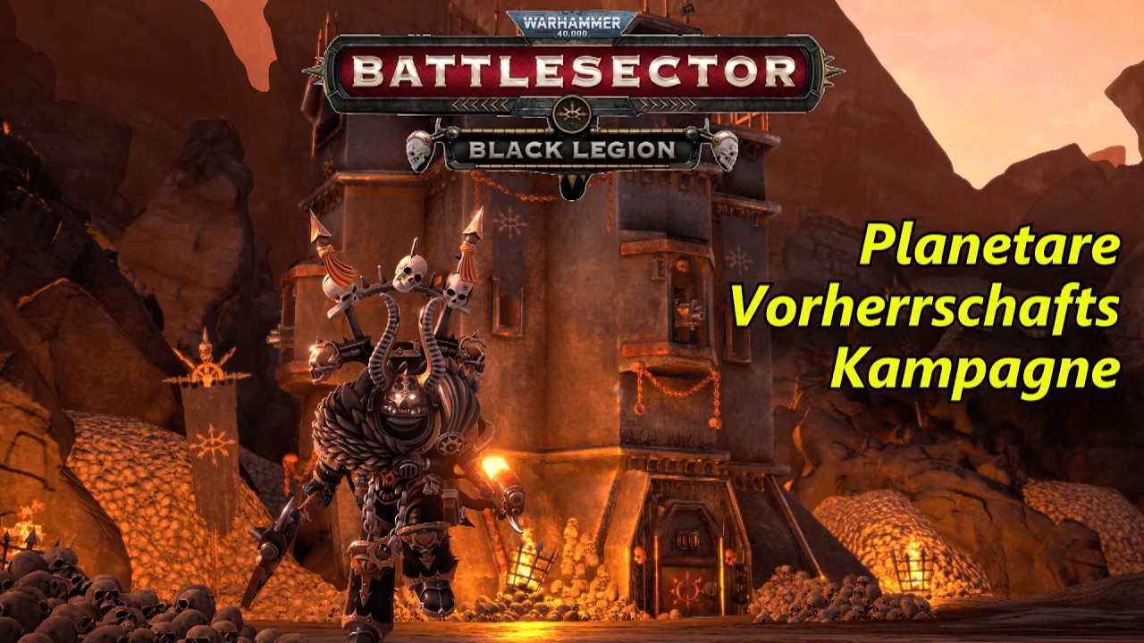 Orks & Astra Militarum - 40k Battlesector Black Legion DLC Planetare Vorherrschaft Part 2