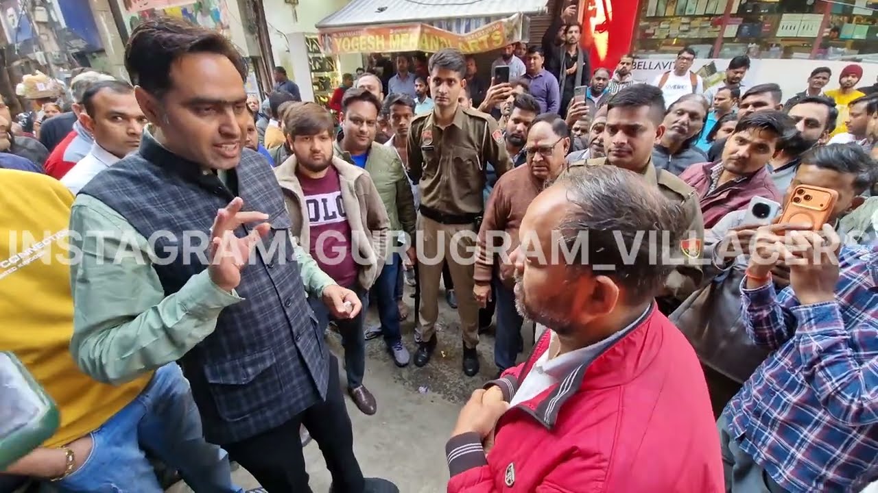 भाट गलत है सामने बोल दो, ये MEDIA वाले.. || DTP RS BATTH SADAR BAZAR GURUGRAM