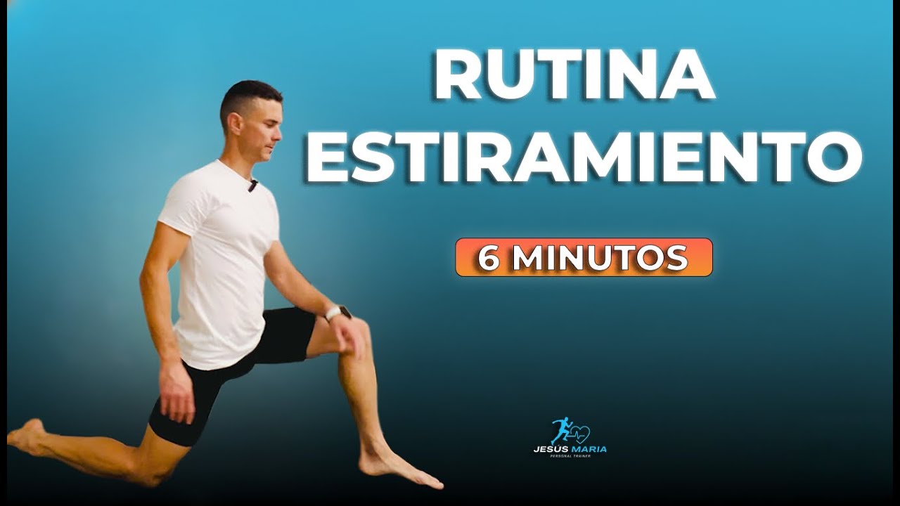 ESTIRAMIENTOS en 6 min. PARA DESPUES DE HACER EJERCICIO