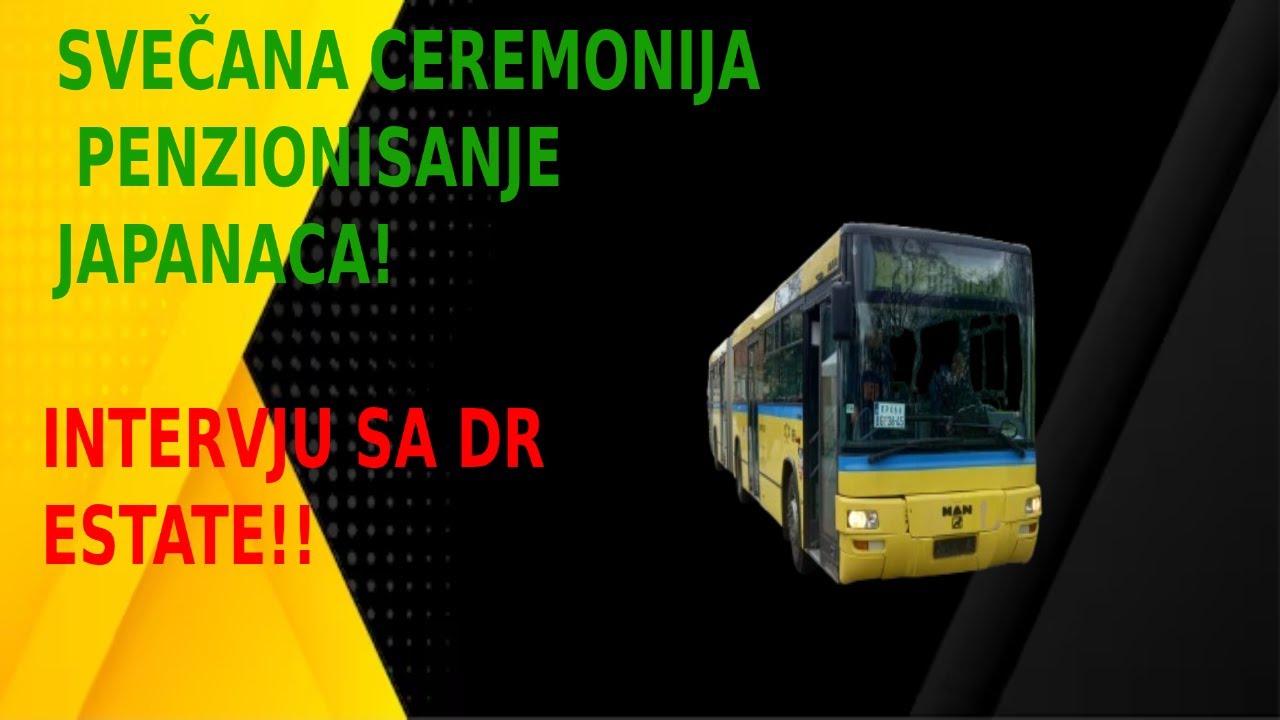 Svečana Ceremonija penzionisanje Japanaca i intervju sa @DrEstate